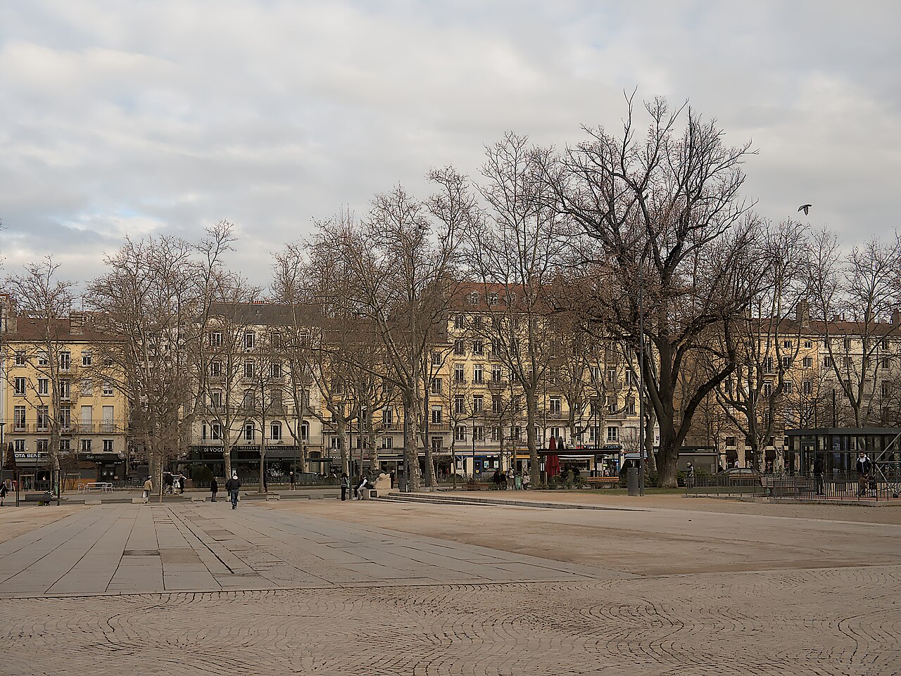 Saint-Étienne, la place Jean-Jaurès